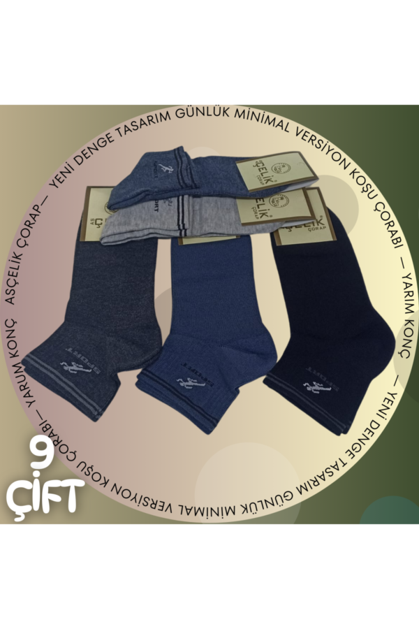 Sport Çorap 9lu